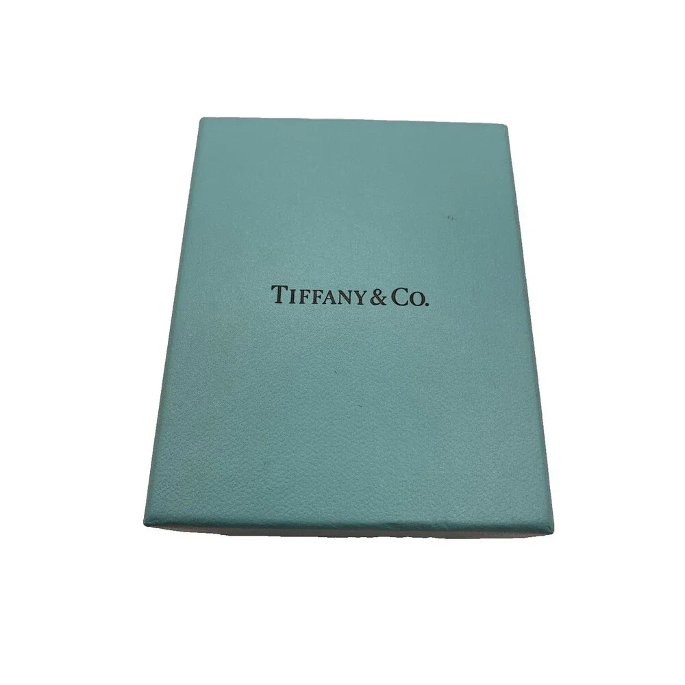 Tiffany & Co. Blue Jewelry Gift Box w/ suede Drawstring Jewelry Pouch 3